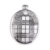 Карманная фляга English Pewter TSF620 для споррана. Вид спереди.