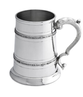 Пивная кружка English Pewter EP023 "Кельтские пояса". Вид сверху.