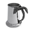 Пивная кружка English Pewter GR7 «Дракон». Вид сверху. Пивная кружка English Pewter GR7 «Дракон». Вид сверху.