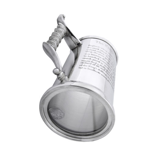 Пивная кружка English Pewter HG170 "Королевский Шиллинг". Вид снизу.