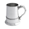 Пивная кружка English Pewter IP070. Вид сверху. Пивная кружка English Pewter IP070. Вид сверху.
