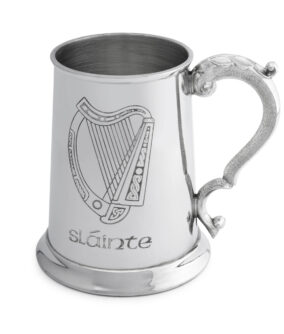 Пивная кружка English Pewter IP667 "Ирландия". Вид сверху.