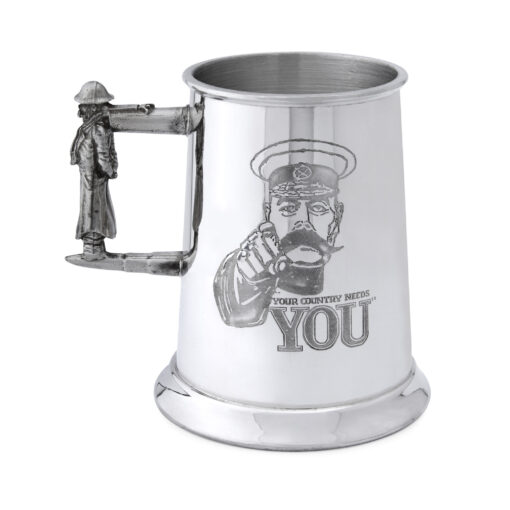 Пивная кружка English Pewter WW924. Вид сверху.