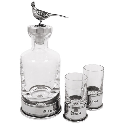 Набор декантер и рюмки «Фазан» English Pewter PHS134